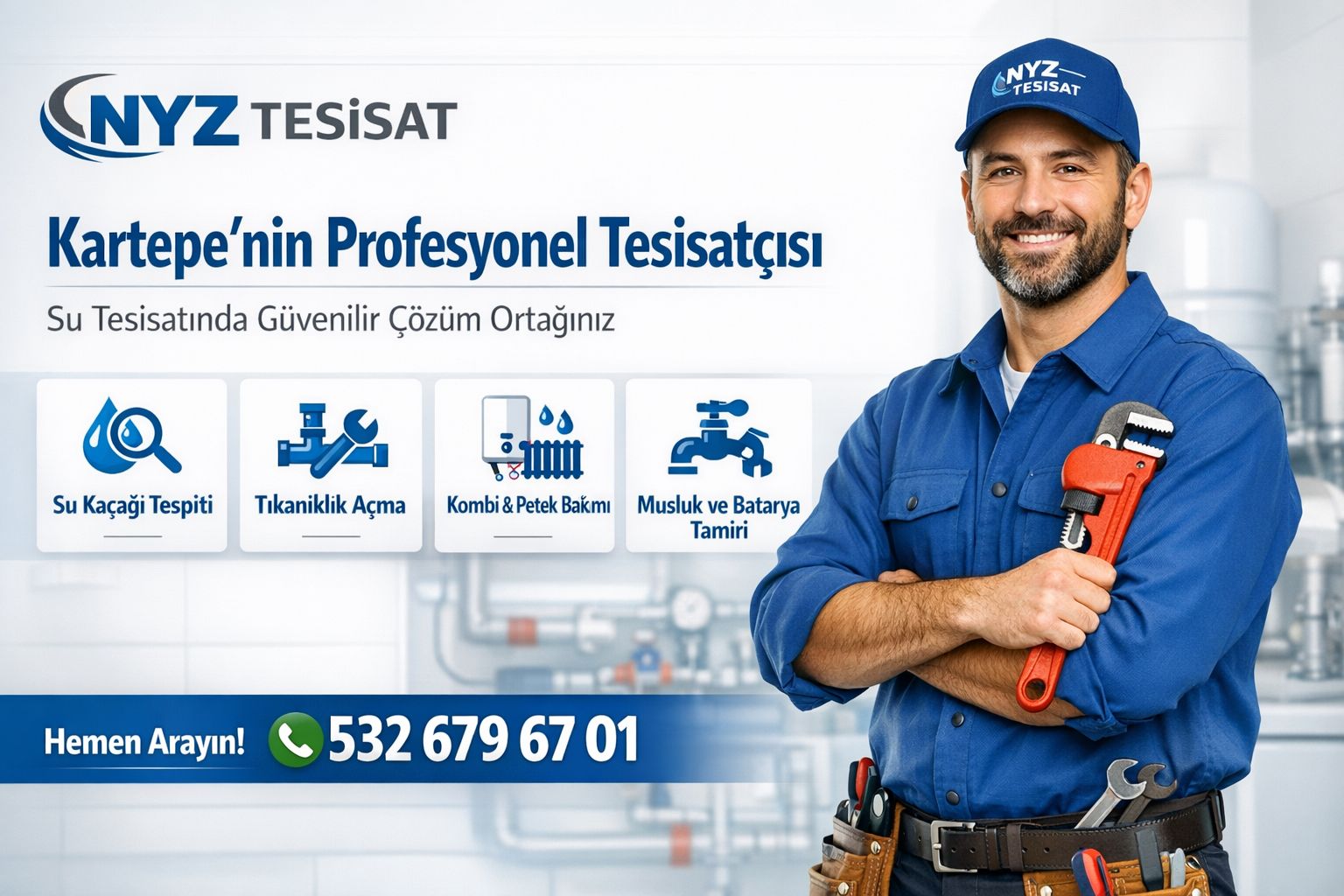 Kartepe Sarımeşe Su Tesisatçısı